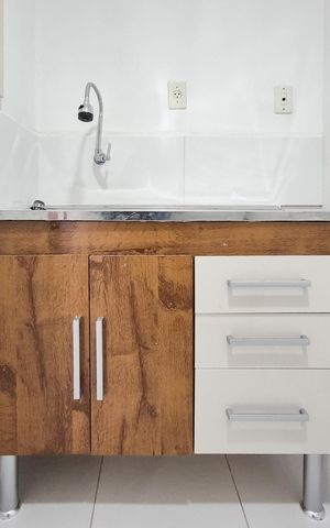 Apartamento para alugar com 40m², 1 quarto e 1 vagaCozinha - Armários