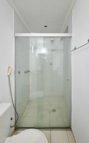 Apartamento para alugar com 39m², 1 quarto e 1 vagaBanheiro da Suíte