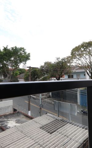Casa de condomínio à venda com 84m², 2 quartos e 1 vagaVaranda do Quarto 1