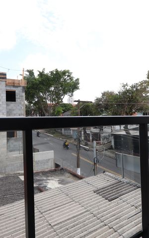 Casa de condomínio à venda com 84m², 2 quartos e 1 vagaVaranda do Quarto 1