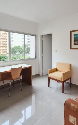 Apartamento para alugar com 38m², 1 quarto e 1 vagaSala