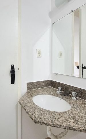 Apartamento para alugar com 40m², 1 quarto e 1 vagaBanheiro da Suíte