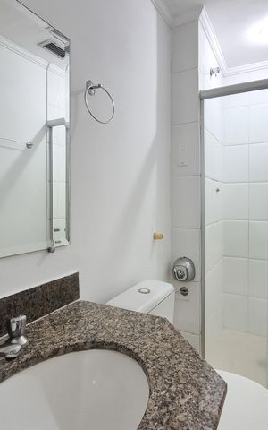 Apartamento para alugar com 40m², 1 quarto e 1 vagaBanheiro da Suíte