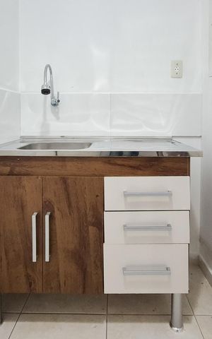Apartamento para alugar com 40m², 1 quarto e 1 vagaCozinha - Armários