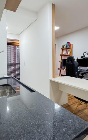 Apartamento à venda com 56m², 1 quarto e 1 vaga Apartamento à venda com 56m², 1 quarto e 1 vagaCozinha