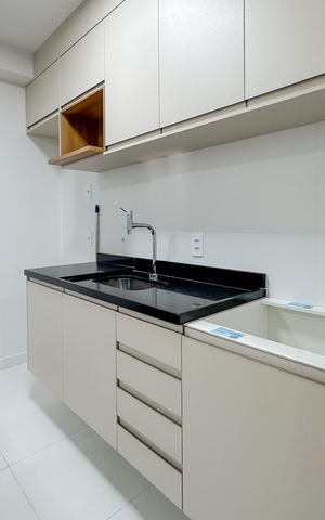 Apartamento à venda com 56m², 1 quarto e 1 vaga Apartamento à venda com 56m², 1 quarto e 1 vagaCozinha