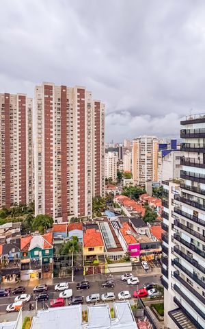 Apartamento à venda com 56m², 1 quarto e 1 vaga Apartamento à venda com 56m², 1 quarto e 1 vagaVista da Varanda