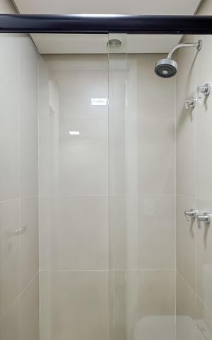 Apartamento à venda com 56m², 1 quarto e 1 vaga Apartamento à venda com 56m², 1 quarto e 1 vagaBanheiro
