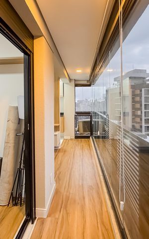 Apartamento à venda com 56m², 1 quarto e 1 vaga Apartamento à venda com 56m², 1 quarto e 1 vagaVaranda da Sala