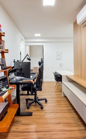 Apartamento à venda com 56m², 1 quarto e 1 vaga Apartamento à venda com 56m², 1 quarto e 1 vagaSala