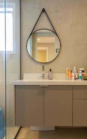 Apartamento à venda com 113m², 3 quartos e 2 vagas Apartamento à venda com 113m², 3 quartos e 2 vagasBanheiro da Suíte