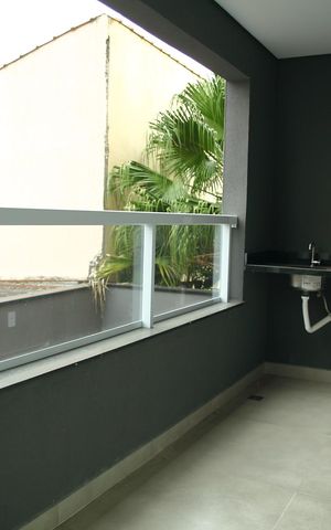 Apartamento à venda com 73m², 2 quartos e 1 vagaVaranda