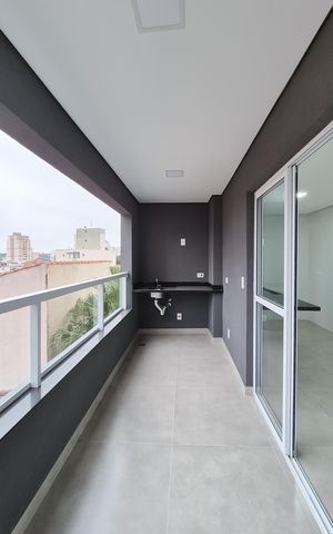 Apartamento à venda com 73m², 2 quartos e 2 vagasVaranda da Sala