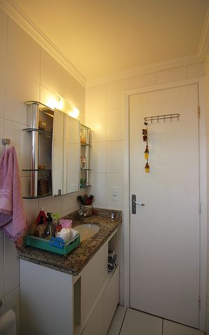 Apartamento à venda com 85m², 3 quartos e 2 vagasBanheiro da Suíte