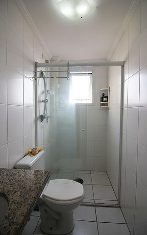 Apartamento à venda com 85m², 3 quartos e 2 vagasBanheiro Social