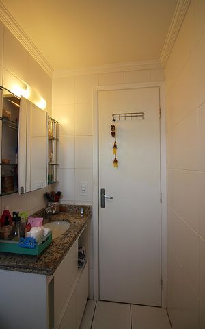 Apartamento à venda com 85m², 3 quartos e 2 vagasBanheiro da Suíte