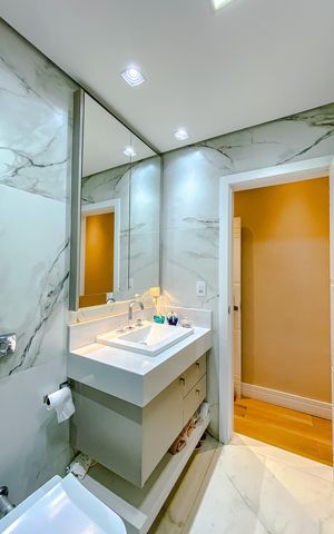 Casa para alugar com 200m², 3 quartos e 1 vagaBanheiro da Suíte