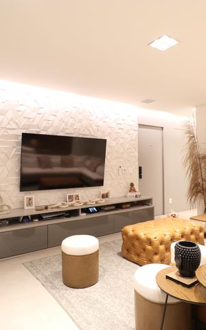 Apartamento à venda com 136m², 3 quartos e 2 vagasSala