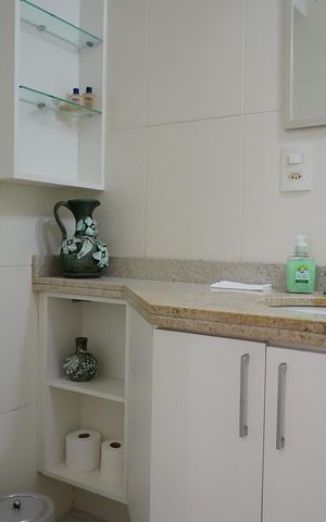 Apartamento para alugar com 144m², 3 quartos e 2 vagasBanheiro da Suíte 2