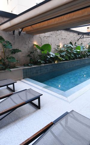 Apartamento à venda com 52m², 1 quarto e 2 vagasÁrea comum - Piscina