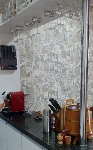 Apartamento à venda com 105m², 2 quartos e 2 vagas Apartamento à venda com 105m², 2 quartos e 2 vagasCozinha