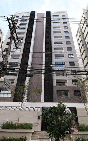 Apartamento à venda com 49m², 1 quarto e 2 vagasFachada do Prédio