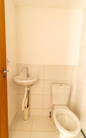 Apartamento à venda com 47m², 2 quartos e 1 vaga Apartamento à venda com 47m², 2 quartos e 1 vagaBanheiro