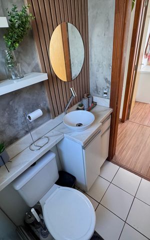 Apartamento para alugar com 50m², 2 quartos e 1 vaga Apartamento para alugar com 50m², 2 quartos e 1 vagaBanheiro