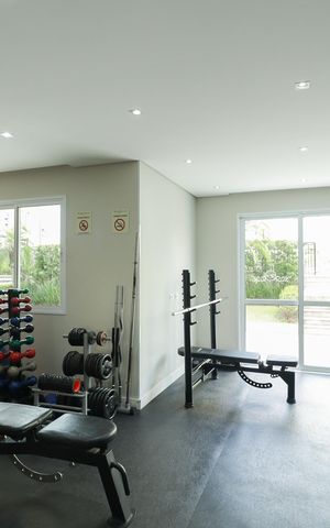 Apartamento à venda com 123m², 3 quartos e 3 vagas Apartamento à venda com 123m², 3 quartos e 3 vagasAcademia