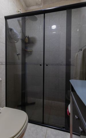 Casa de condomínio à venda com 117m², 2 quartos e 2 vagas Casa de condomínio à venda com 117m², 2 quartos e 2 vagasBanheiro