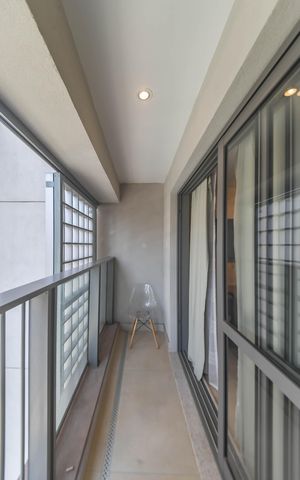 Studio à venda com 24m², 1 quarto e sem vagaVaranda do Studio 