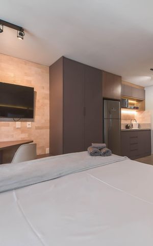 Studio à venda com 24m², 1 quarto e sem vagaStudio