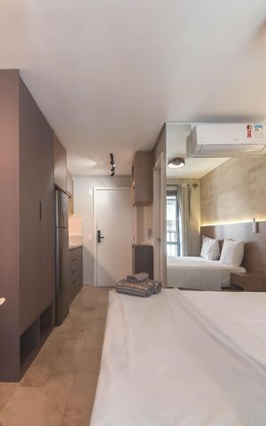 Studio à venda com 24m², 1 quarto e sem vagaStudio