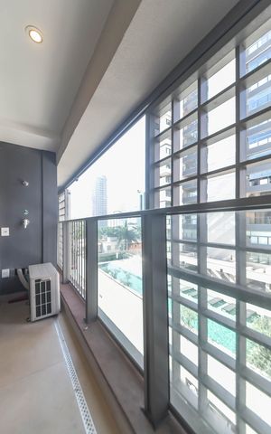 Studio à venda com 24m², 1 quarto e sem vagaVaranda do Studio 
