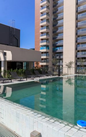 Studio à venda com 24m², 1 quarto e sem vaga Studio à venda com 24m², 1 quarto e sem vagaÁrea comum - Piscina