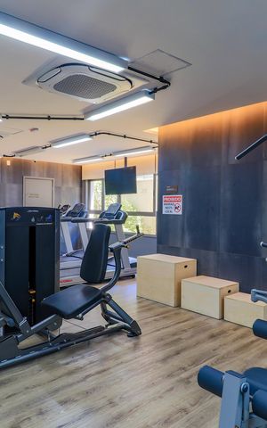 Studio à venda com 24m², 1 quarto e sem vaga Studio à venda com 24m², 1 quarto e sem vagaÁrea comum - Academia