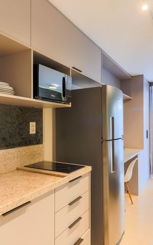 Studio à venda com 24m², 1 quarto e sem vaga Studio à venda com 24m², 1 quarto e sem vagaCozinha