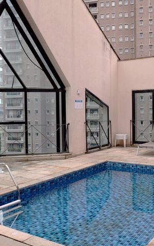 Apartamento para alugar com 38m², 1 quarto e 1 vagaPiscina