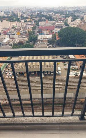 Apartamento para alugar com 28m², 1 quarto e sem vaga Apartamento para alugar com 28m², 1 quarto e sem vagaSacada da Sala