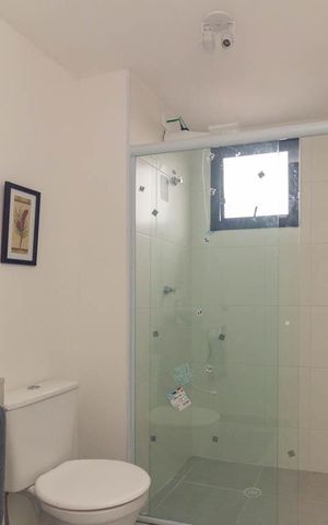 Apartamento para alugar com 28m², 1 quarto e sem vaga Apartamento para alugar com 28m², 1 quarto e sem vagaBanheiro