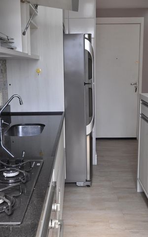 Apartamento à venda com 49m², 2 quartos e 1 vagaCozinha 