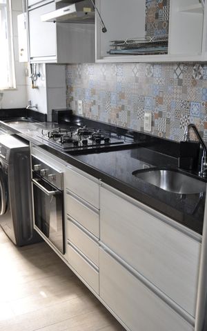 Apartamento à venda com 49m², 2 quartos e 1 vagaCozinha 