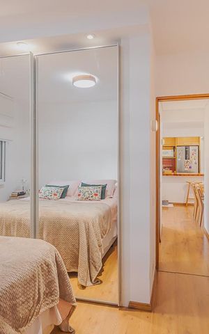 Apartamento à venda com 50m², 1 quarto e 1 vagaQuarto