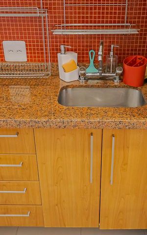 Apartamento à venda com 50m², 1 quarto e 1 vagaCozinha