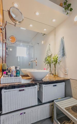 Apartamento à venda com 50m², 1 quarto e 1 vagaBanheiro
