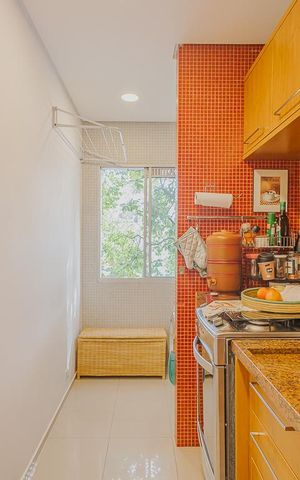 Apartamento à venda com 50m², 1 quarto e 1 vagaCozinha