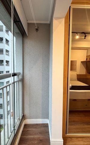 Studio à venda com 21m², 1 quarto e sem vaga Studio à venda com 21m², 1 quarto e sem vagaVaranda do Studio