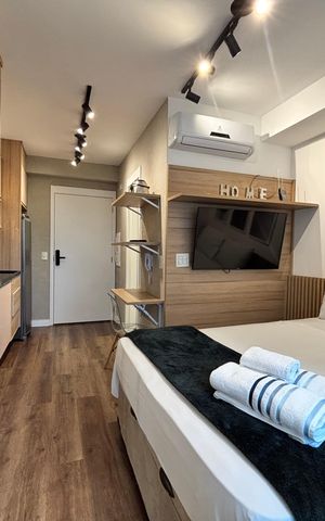 Studio à venda com 21m², 1 quarto e sem vaga Studio à venda com 21m², 1 quarto e sem vagaStudio