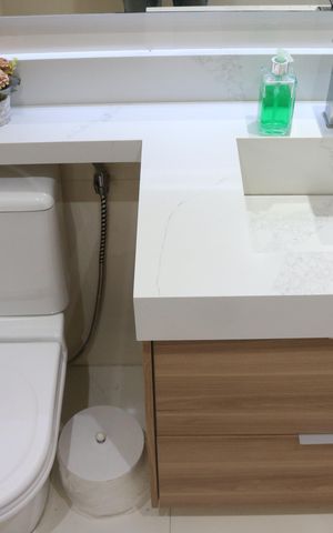 Apartamento à venda com 90m², 2 quartos e 1 vagaBanheiro social
