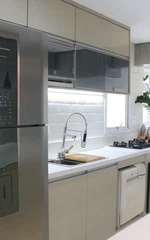 Apartamento à venda com 90m², 2 quartos e 1 vagaCozinha e Área de Serviço